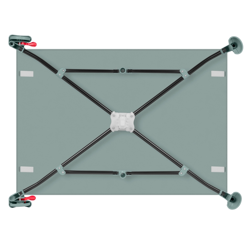 Lionelo - Преносимо креватче LAURA, шалфейово зелено