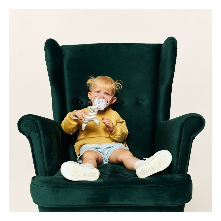 Lionelo - Презареждаема детска инхалационна маска NEBI AIR 5V