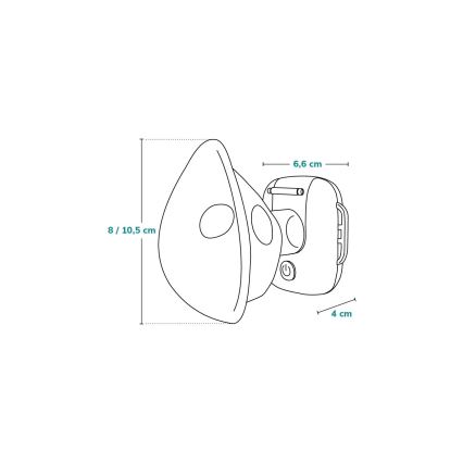 Lionelo - Презареждаема детска небулайзерна маска NEBI AIR 5V