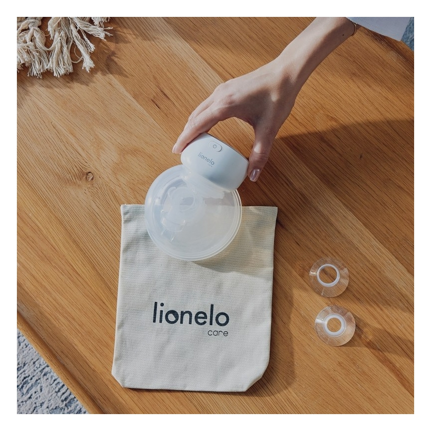 Lionelo - Презареждаема електрическа помпа за кърма FIDI FREE SIMPLE 5V 1000 mAh 180 мл