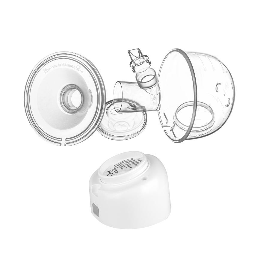 Lionelo - Презареждаема електрическа помпа за кърма FIDI FREE SIMPLE 5V 1000 mAh 180 мл