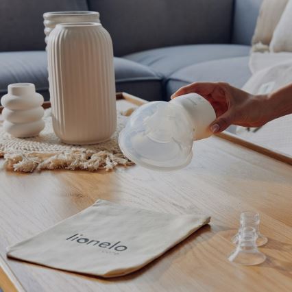 Lionelo - Презареждаема електрическа помпа за кърма FIDI FREE SIMPLE 5V 1000 mAh 180 мл