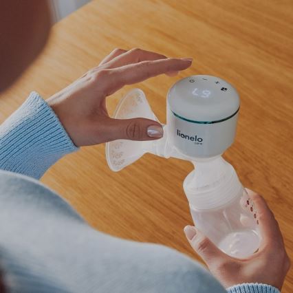 Lionelo - Електрическа презареждаема помпа за кърма FIDI PLUS 5V 1200 mAh 180 ml