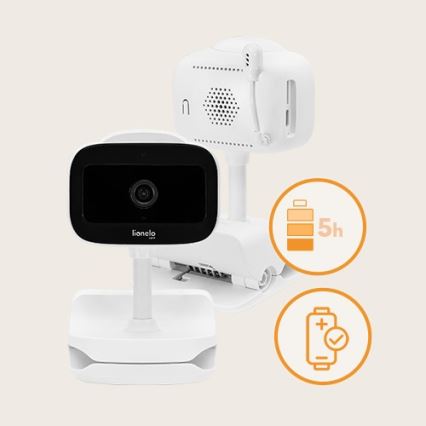 Lionelo - Презареждащ се детски бебефон BABYLINE GO 5V 3350 mAh