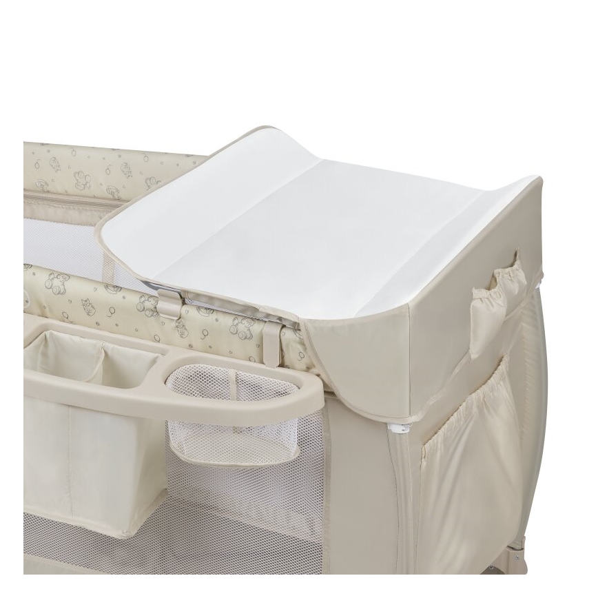 Lionelo - Пътна кошара SVEN PLUS бежова