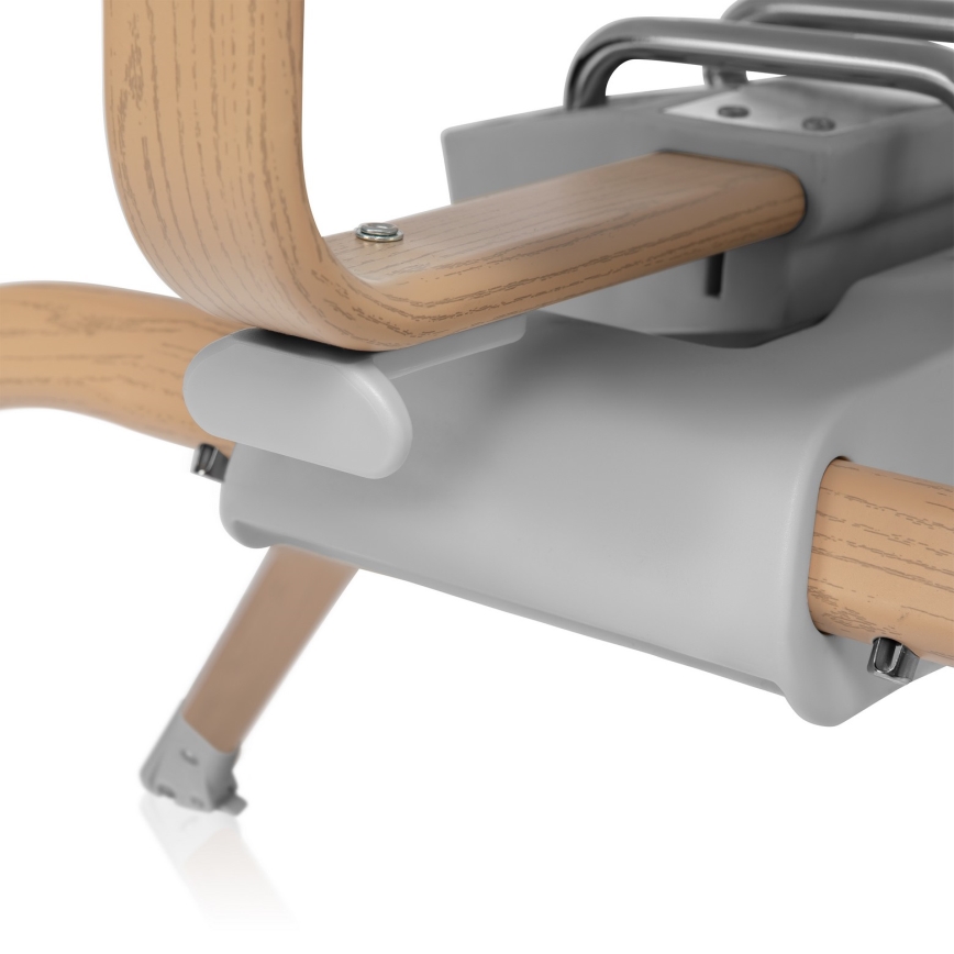 Lionelo - Пътна бебешка кошара 3 в 1 MALIN EVO бежов/натурален