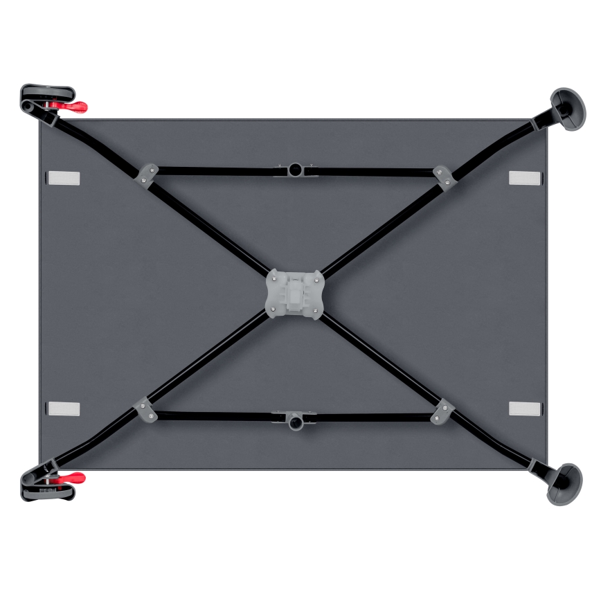 Lionelo - Пътна бебешка кошара LAURA, бетонно сива