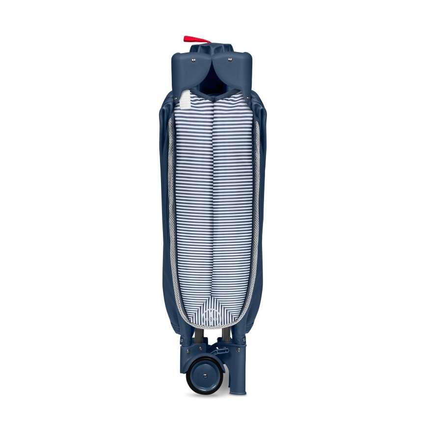 Lionelo - пътна бебешка кошара SVEN PLUS синя