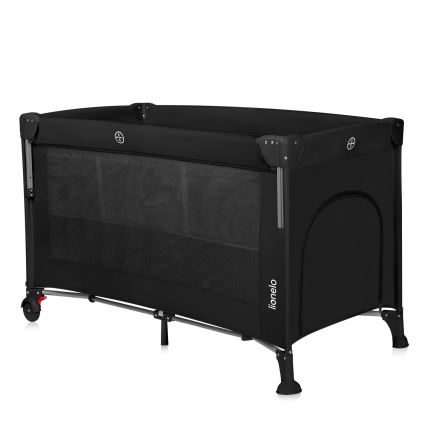 Lionelo - Пътна кошара 3 в 1 ELLEN Black Carbon