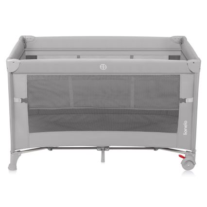 Lionelo - Пътна кошара 3 в 1 ELLEN Grey Concrete