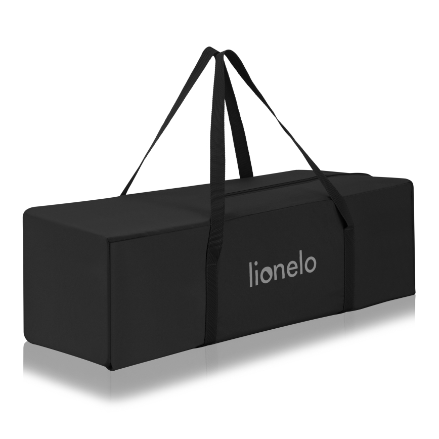 Lionelo - Пътна кошара LAURA Черен карбон
