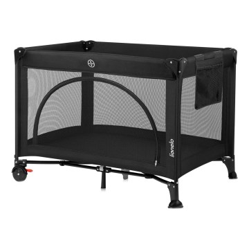 Lionelo - Пътна кошара LAURA Черен карбон