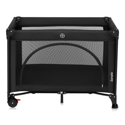 Lionelo - Пътна кошара LAURA Черен карбон