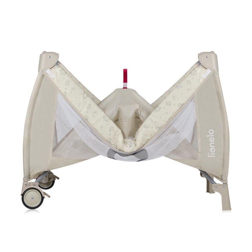 Lionelo - Пътна кошара SVEN PLUS бежова