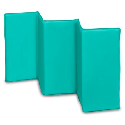 Lionelo - пътна кошара SVEN PLUS сива/тюркоазова