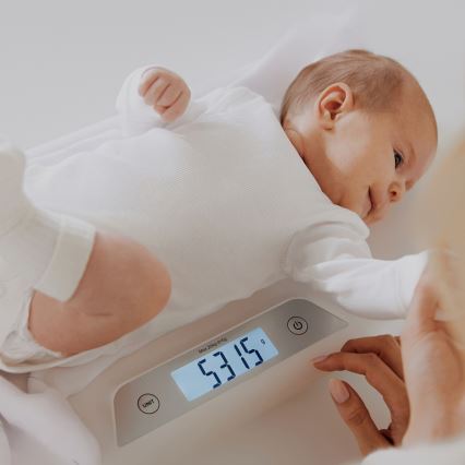 Lionelo - Ръстомер за бебета BABYBALANCE 3xAAA