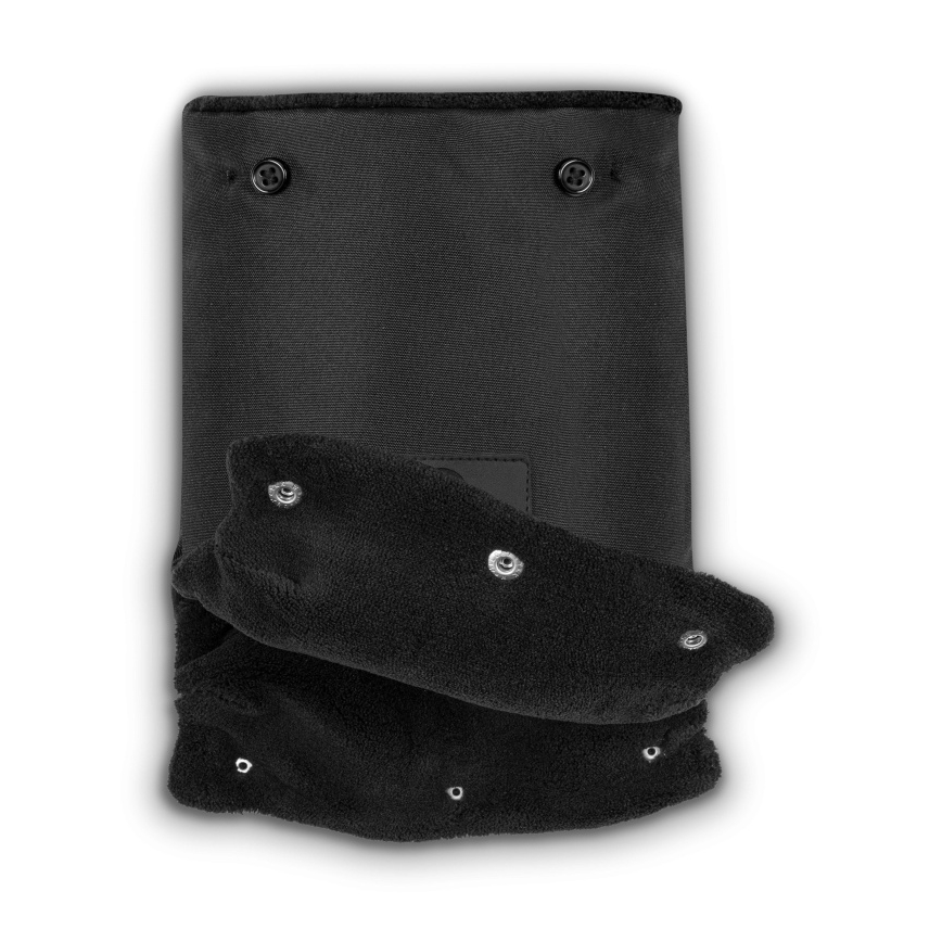 Lionelo - ръкавници за бебешка количка HANDMUFF, черни