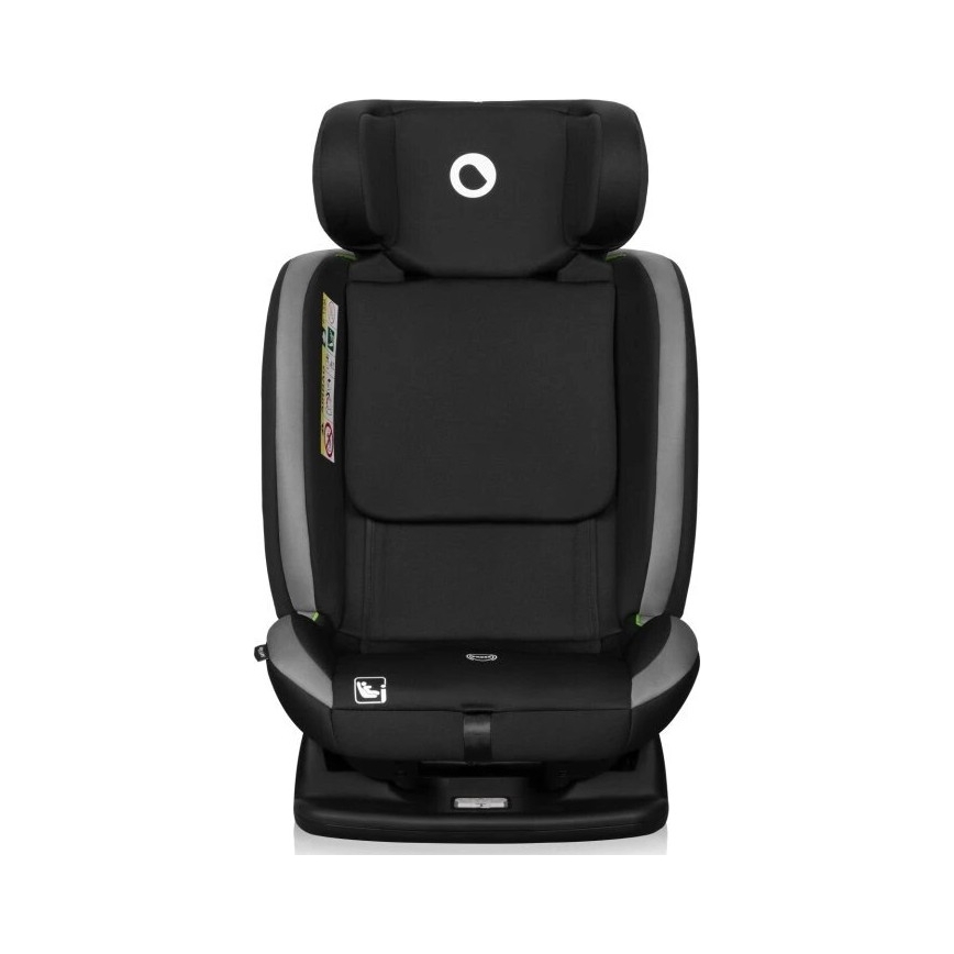 Lionelo - Седалка за кола AART i-Size 40-150 см черен/сив