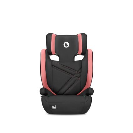 Lionelo - Седалка за кола HUGO i-Size 100-150 см черен/розов