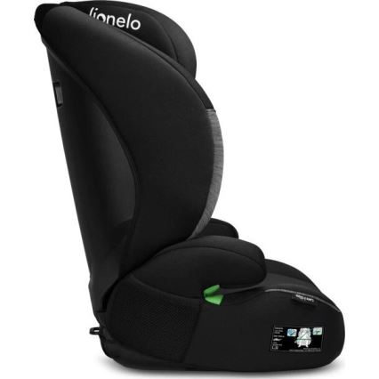 Lionelo - Седалка за кола LARS i-Size 100-150 см черен