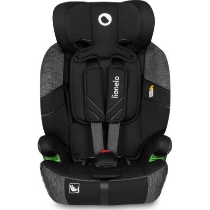 Lionelo - Седалка за кола LEVI ONE i-Size 76-150 см черен/сив