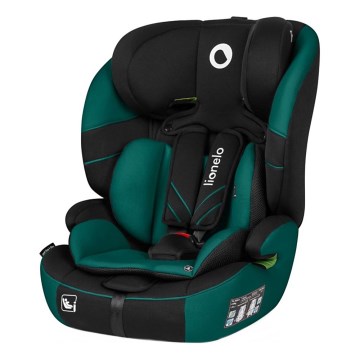 Lionelo - Седалка за кола LEVI ONE i-Size 76-150 см черен/зелен