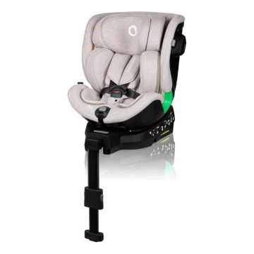 Lionelo - Седалка за кола с основа swivel HARMONY i-Size 40-150 см бежов