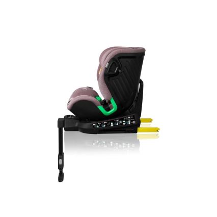 Lionelo - Седалка за кола с основа swivel HARMONY i-Size 40-150 см розов