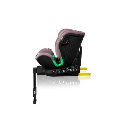 Lionelo - Седалка за кола с основа swivel HARMONY i-Size 40-150 см розов