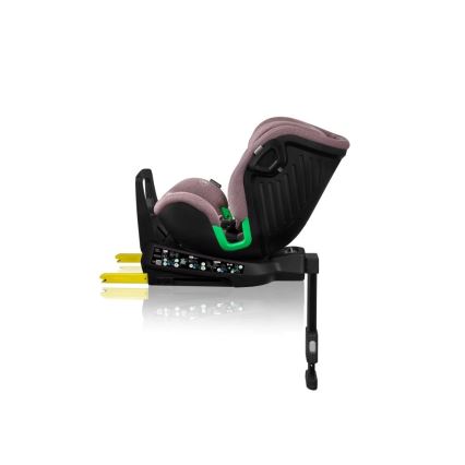 Lionelo - Седалка за кола с основа swivel HARMONY i-Size 40-150 см розов