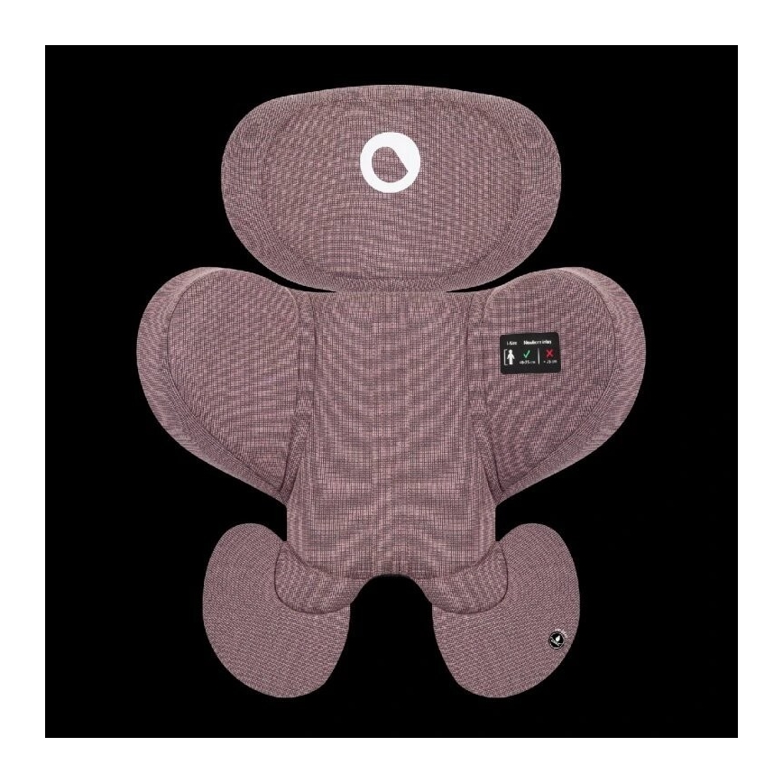 Lionelo - Седалка за кола с основа swivel HARMONY i-Size 40-150 см розов