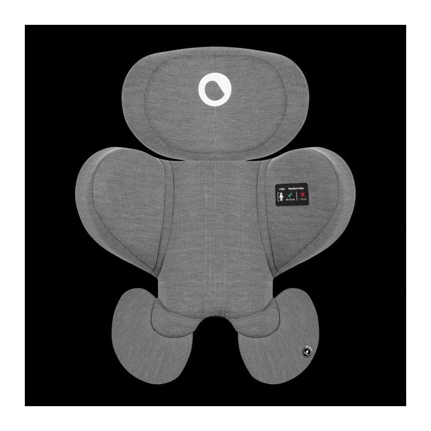 Lionelo - Седалка за кола с основа swivel HARMONY i-Size 40-150 см сив