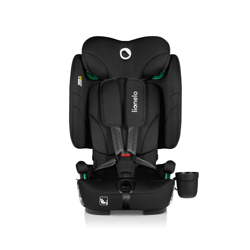 Lionelo - Сгъваемо автокресло NELLY i-Size 76-150 см Черен карбон