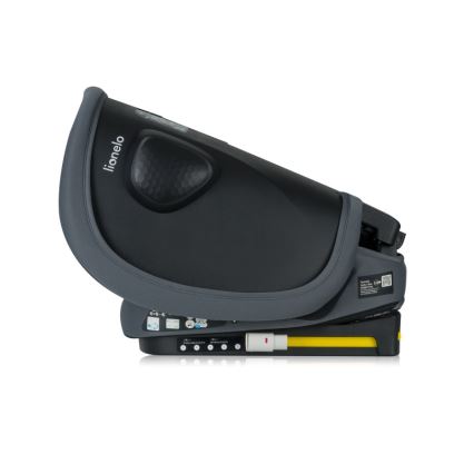 Lionelo - Сгъваемо детско столче за кола NELLY i-Size 76-150 см, графит