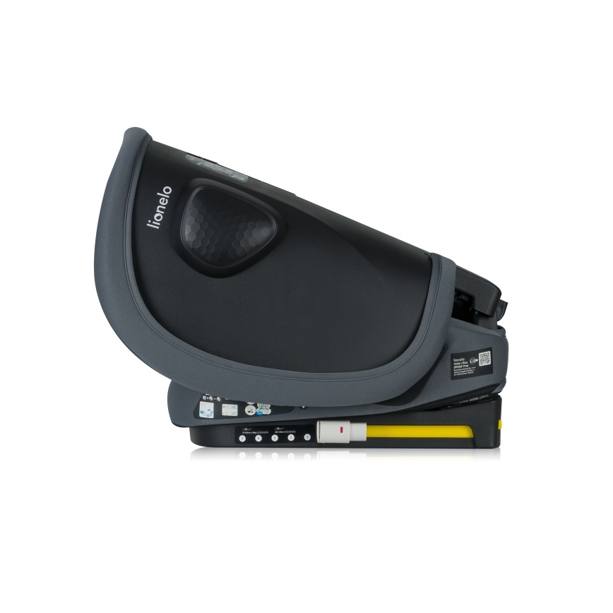 Lionelo - Сгъваемо детско столче за кола NELLY i-Size 76-150 см, графит