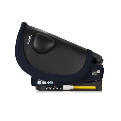 Lionelo - Сгъваемо детско столче за кола NELLY i-Size 76–150 см, тъмносиньо