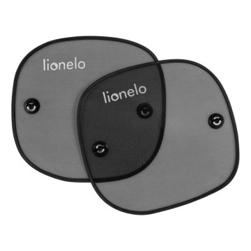 Lionelo - Слънчев сенник с присоска SUNSHADE 2 бр. черен