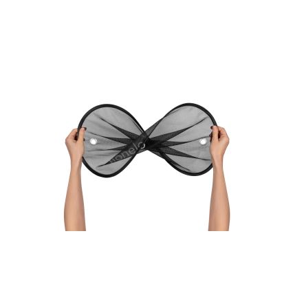 Lionelo - Слънцезащитен сенник с вендуза SUNSHADE 2 бр Черен