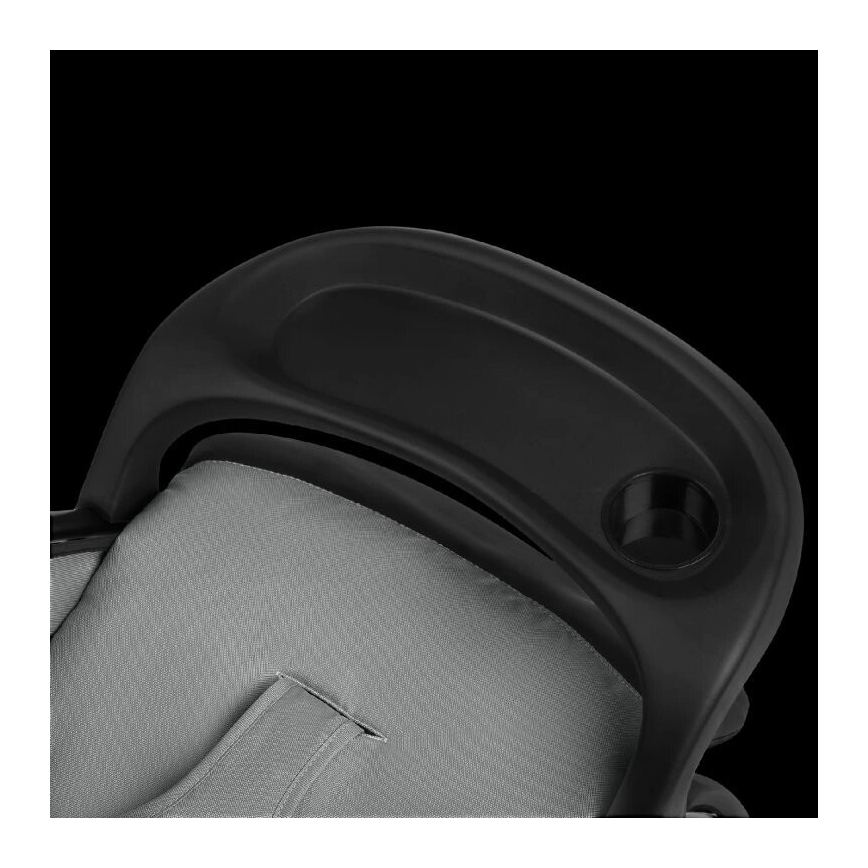 Lionelo - Спортна бебешка количка EMMA PLUS сива/черна