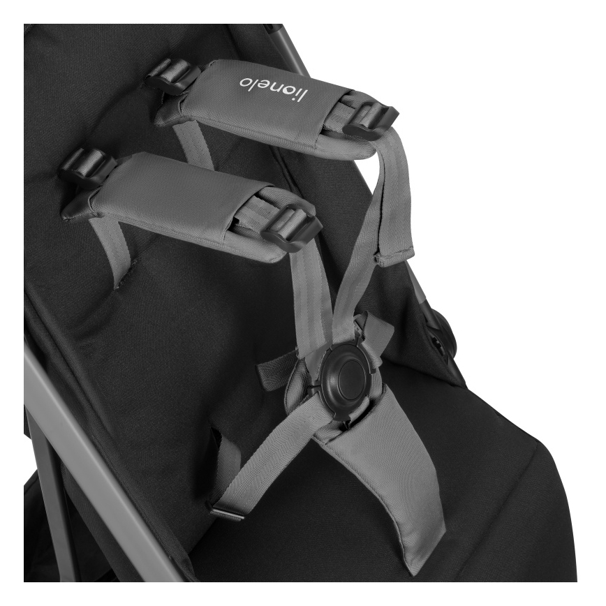 Lionelo - Спортна бебешка количка JULIE AIR Каменносива