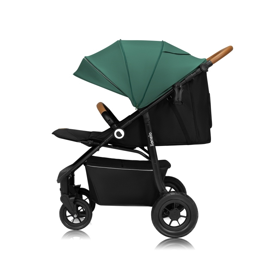 Lionelo - спортна бебешка количка NATT изумрудено зелено