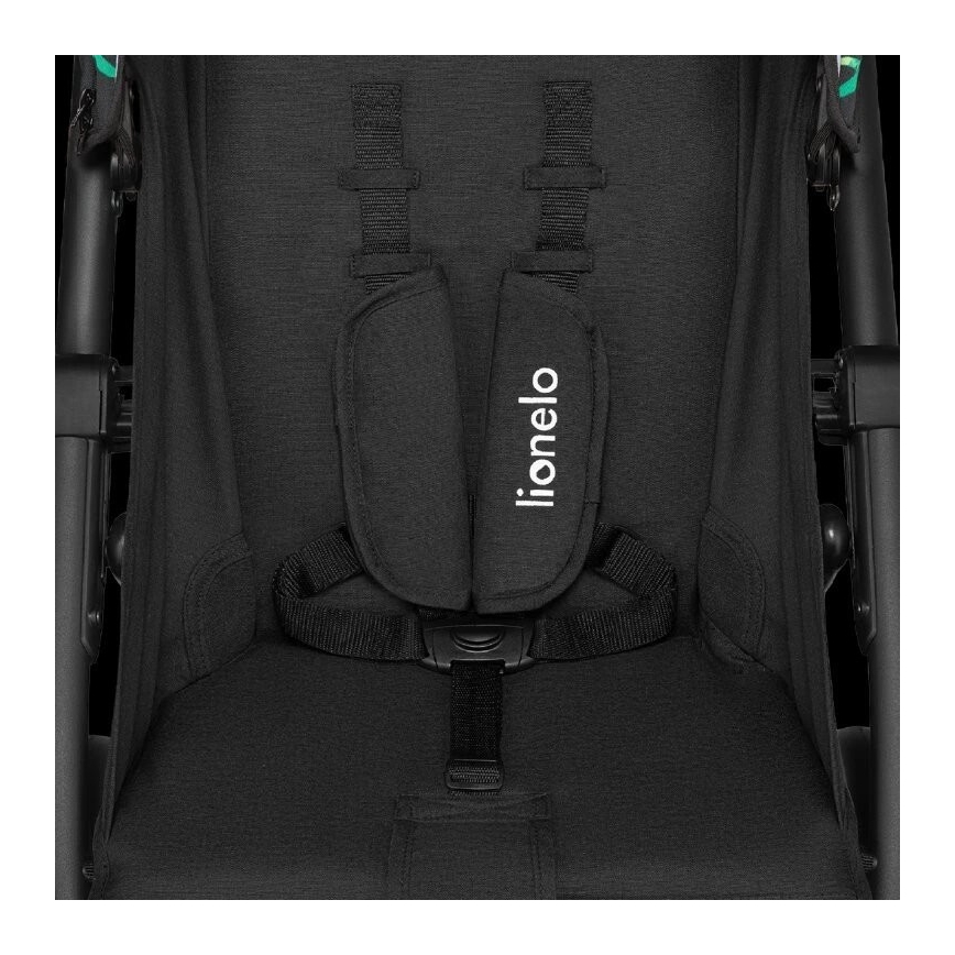 Lionelo - Спортна детска количка ANNET PLUS черна