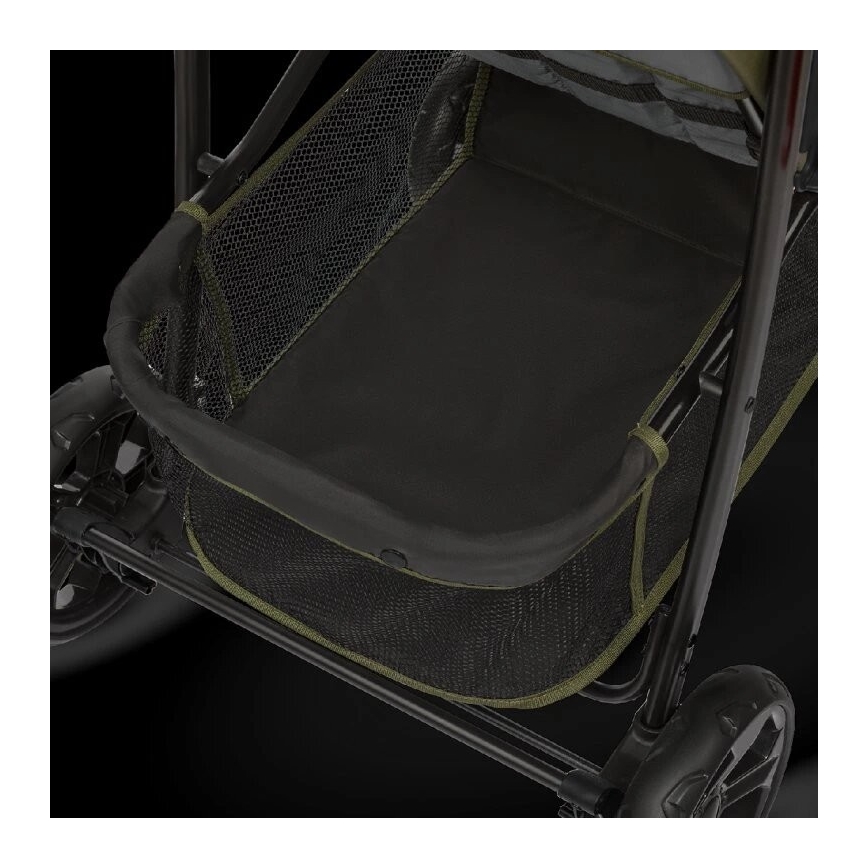 Lionelo - Спортна детска количка EMMA PLUS зелена