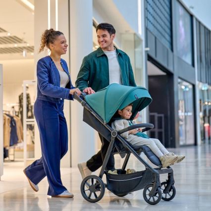 Lionelo - Спортна детска количка MIRA Изумрудено зелено