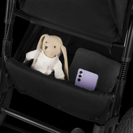 Lionelo - Спортна количка AZURA черна