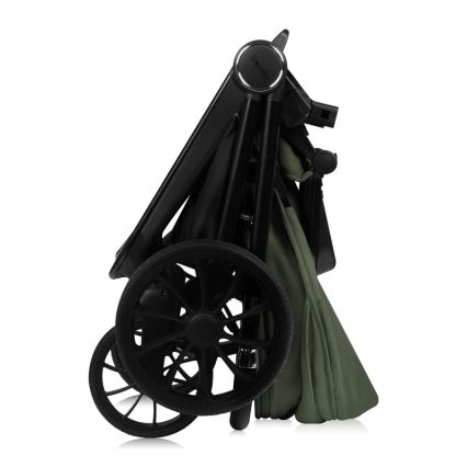 Lionelo - спортна количка MIKA PLUS, маслинено зелена