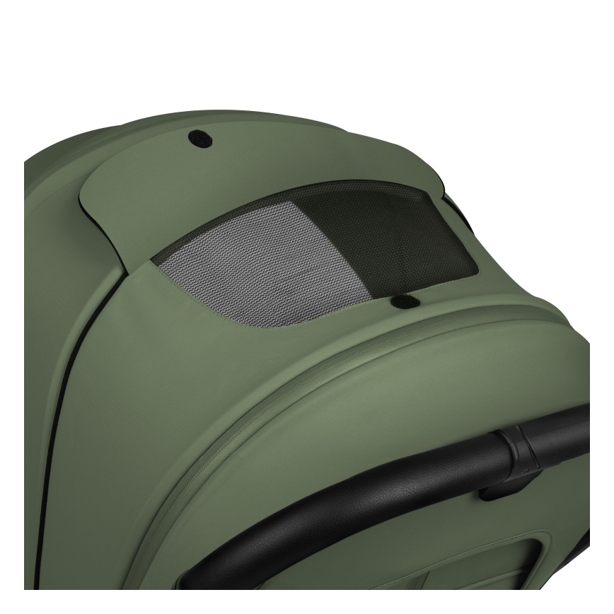 Lionelo - спортна количка MIKA PLUS, маслинено зелена