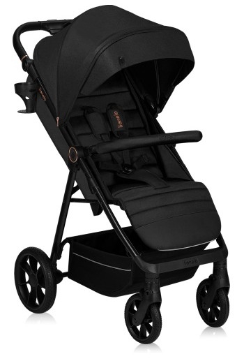 Lionelo - спортна количка MIRA Черен оникс