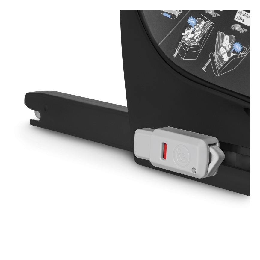 Lionelo - Столче за кола BRAAM i-Size с въртяща се основа, 40-150 см, каменносив