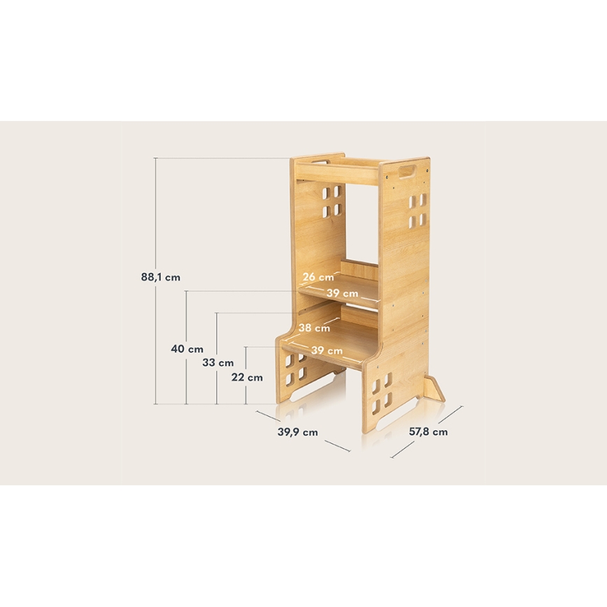 Lionelo - Учебна кула CASS Natural